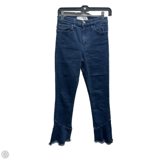 Jeans Flared By IRO JEANS In Blue Denim, Size: 4