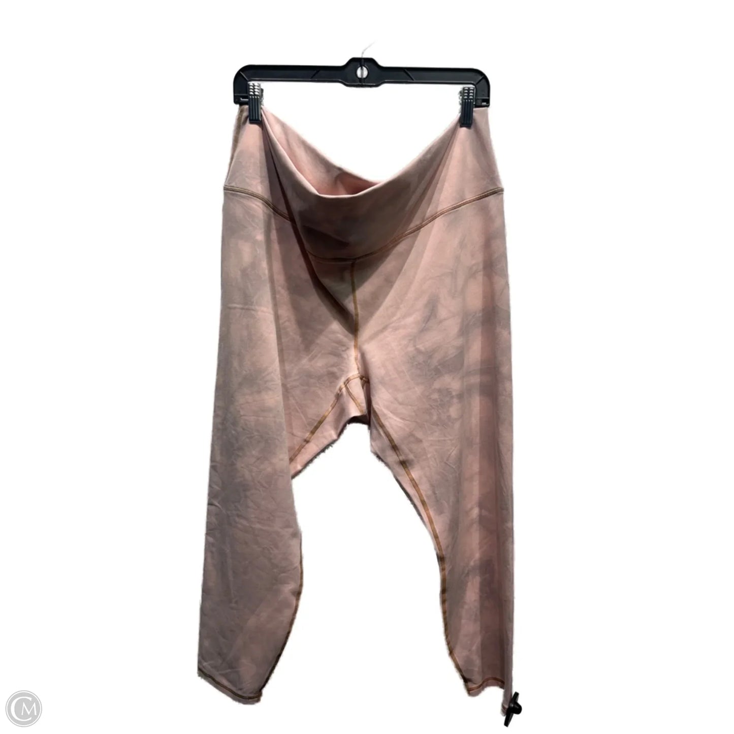 Athletic Leggings By Fabletics In Pink, Size: 4x