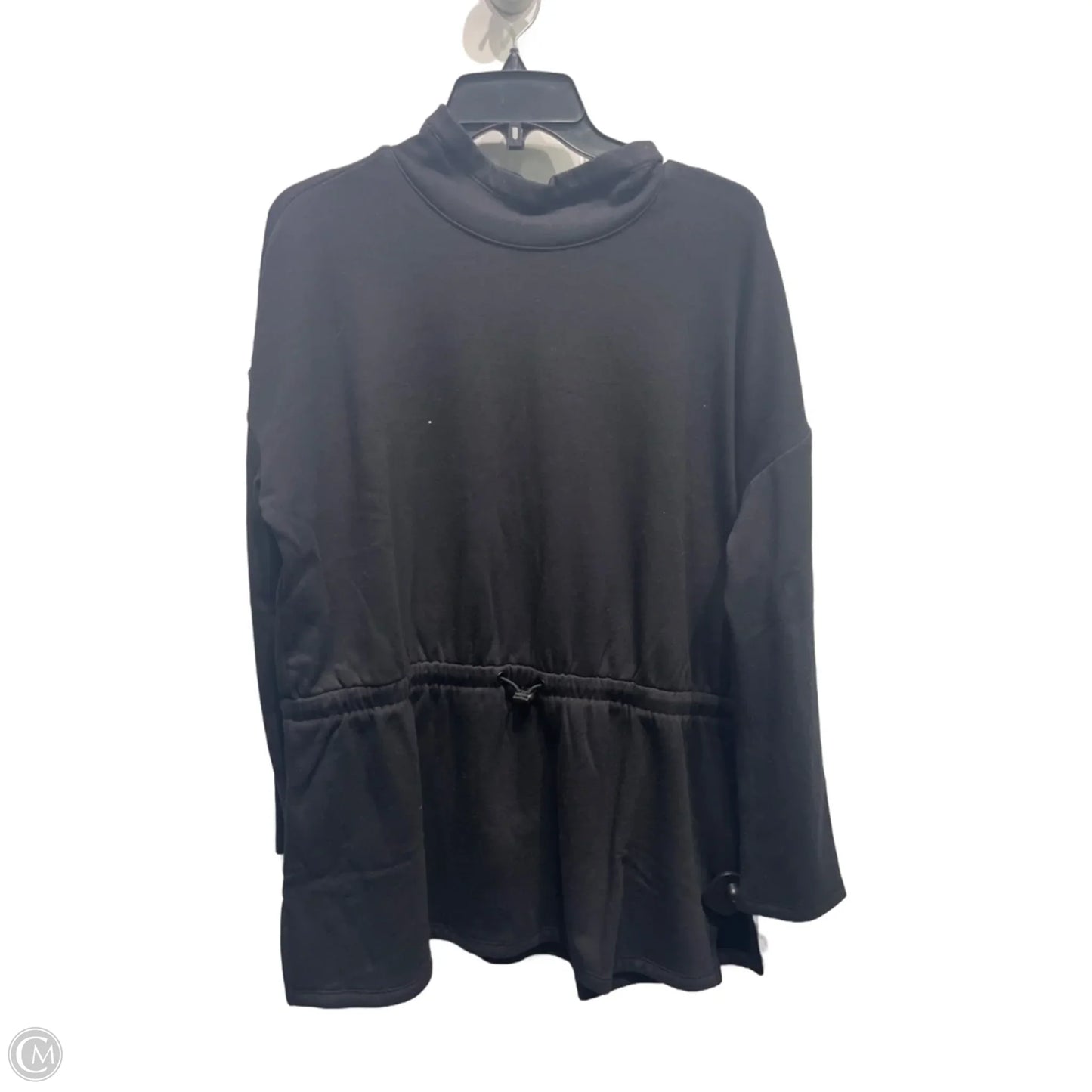 Top Long Sleeve By Liz Claiborne In Black, Size: L