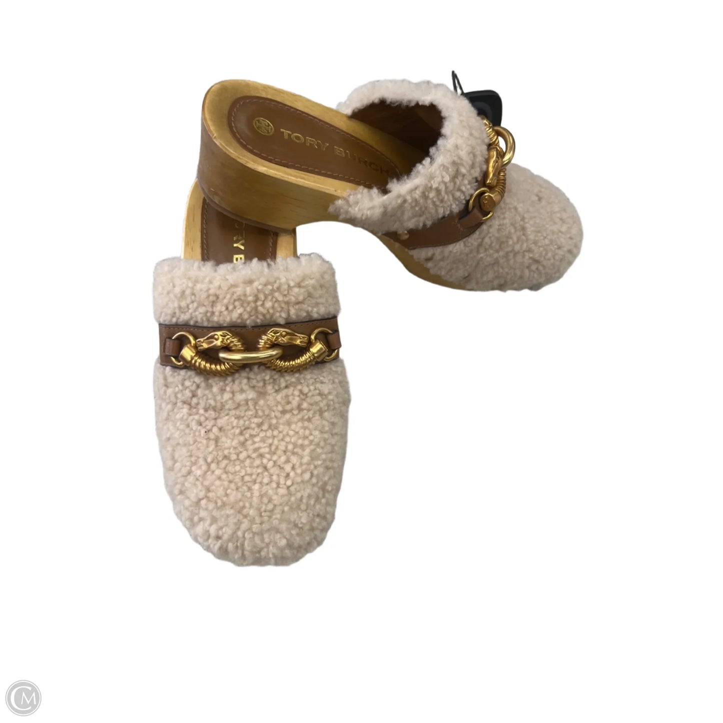 Shoes Designer By Tory Burch In Cream, Size: 5