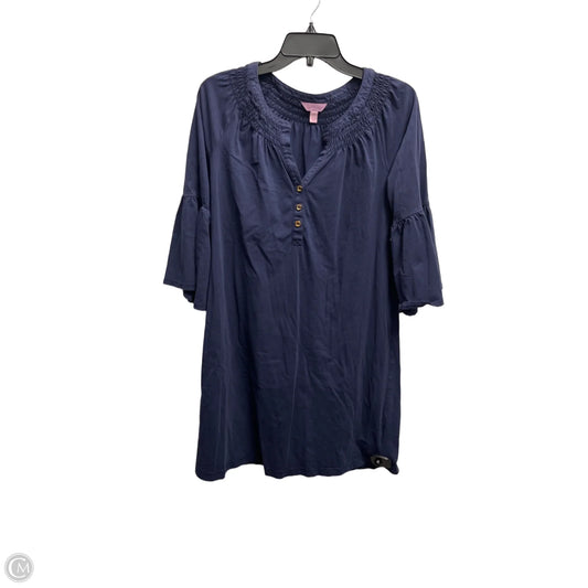 Dress Designer By Lilly Pulitzer In Navy, Size: M