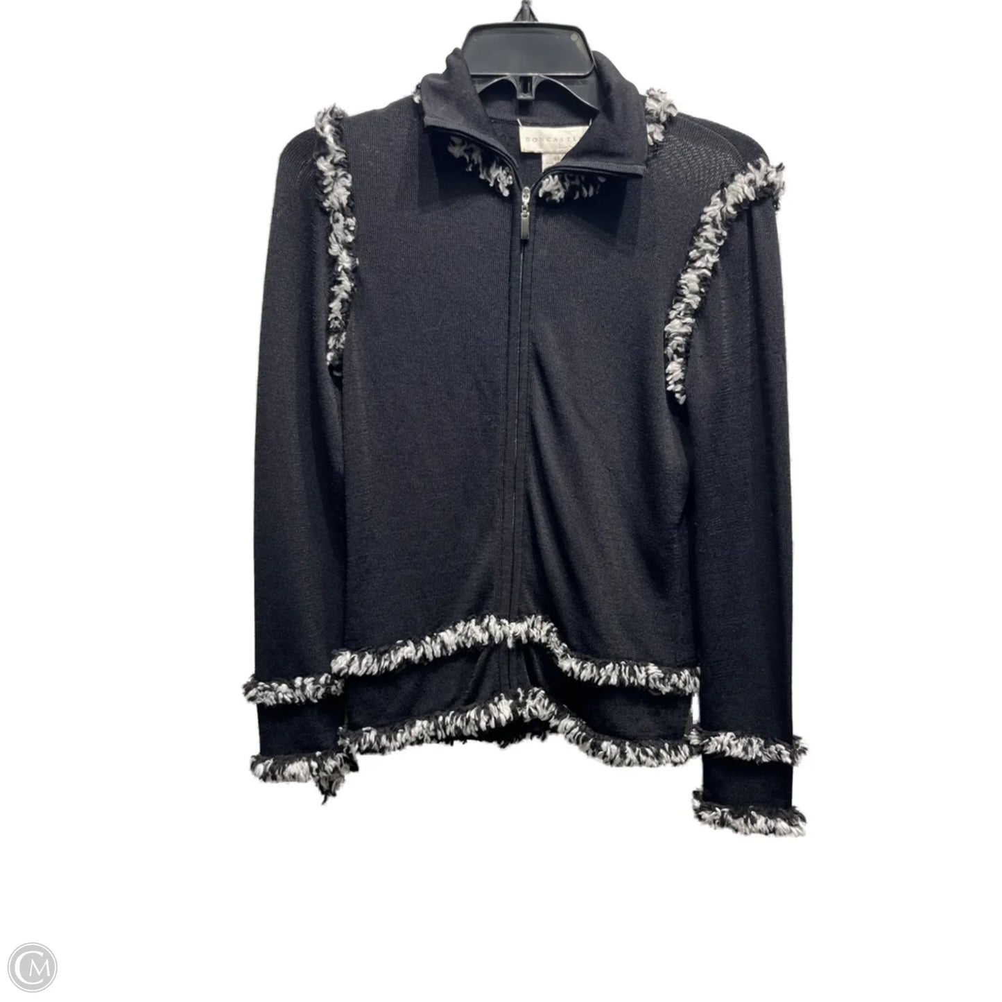 Jacket Other By Doncaster In Black & White, Size: Xs