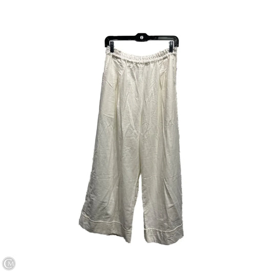 Pants Linen By pampelone In White, Size: Xl