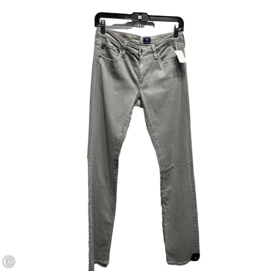 Jeans Boot Cut By Adriano Goldschmied In Grey, Size: 6