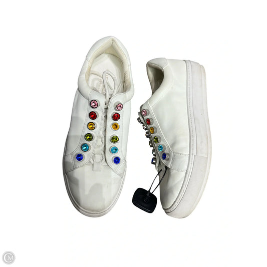 Shoes Sneakers By Kurt Geiger London In White, Size: 9