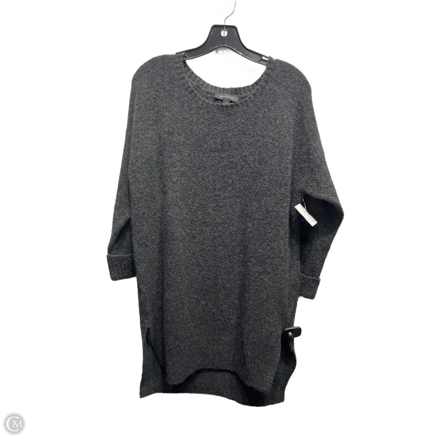Sweater By Ann Taylor In Grey, Size: S