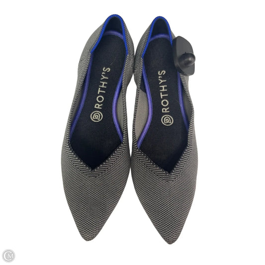 Shoes Flats By Rothys In Grey, Size: 9