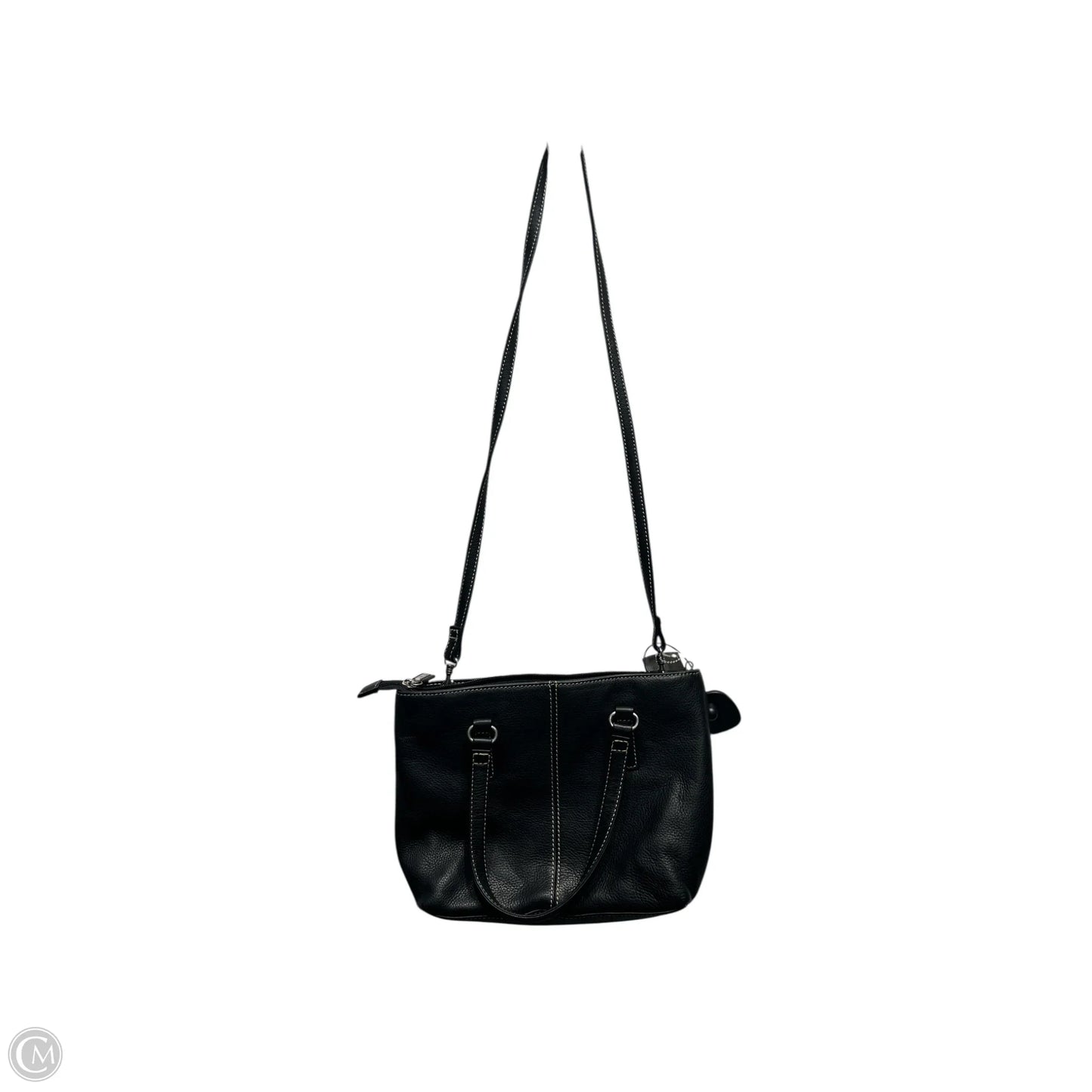 Crossbody Leather By Fossil, Size: Small