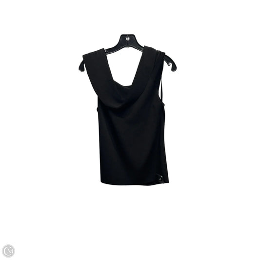Top Short Sleeve By White House Black Market In Black, Size: M