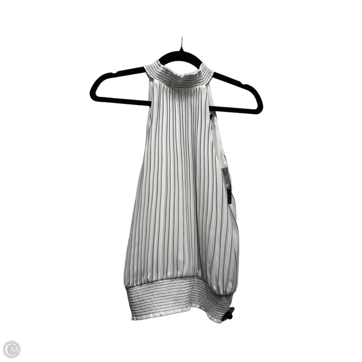Blouse Sleeveless By White House Black Market In Black & White, Size: 0