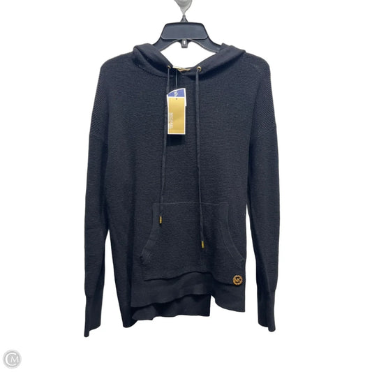 Sweatshirt Hoodie By Michael By Michael Kors In Black, Size: L