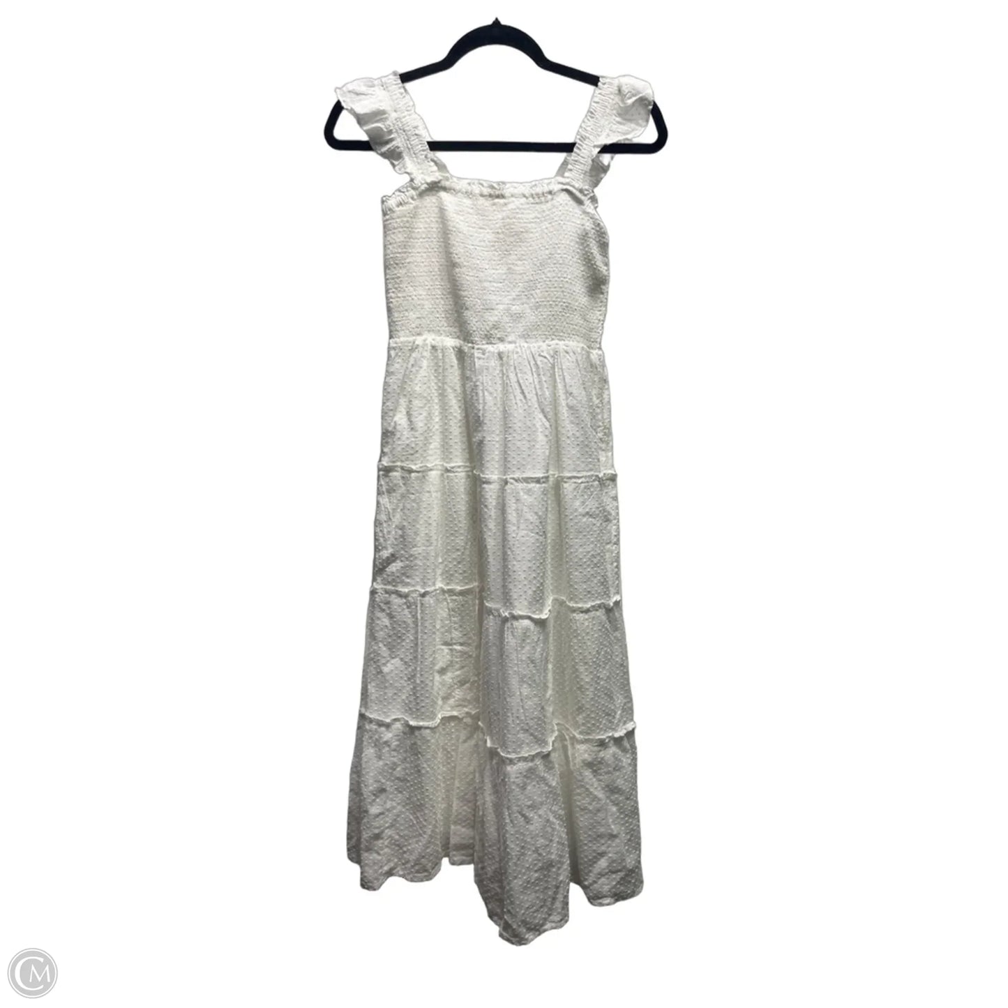 Dress Casual Midi By J. Crew In White, Size: Xxs