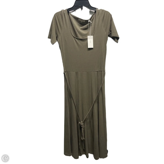 Dress Casual Midi By Vince In Green, Size: M