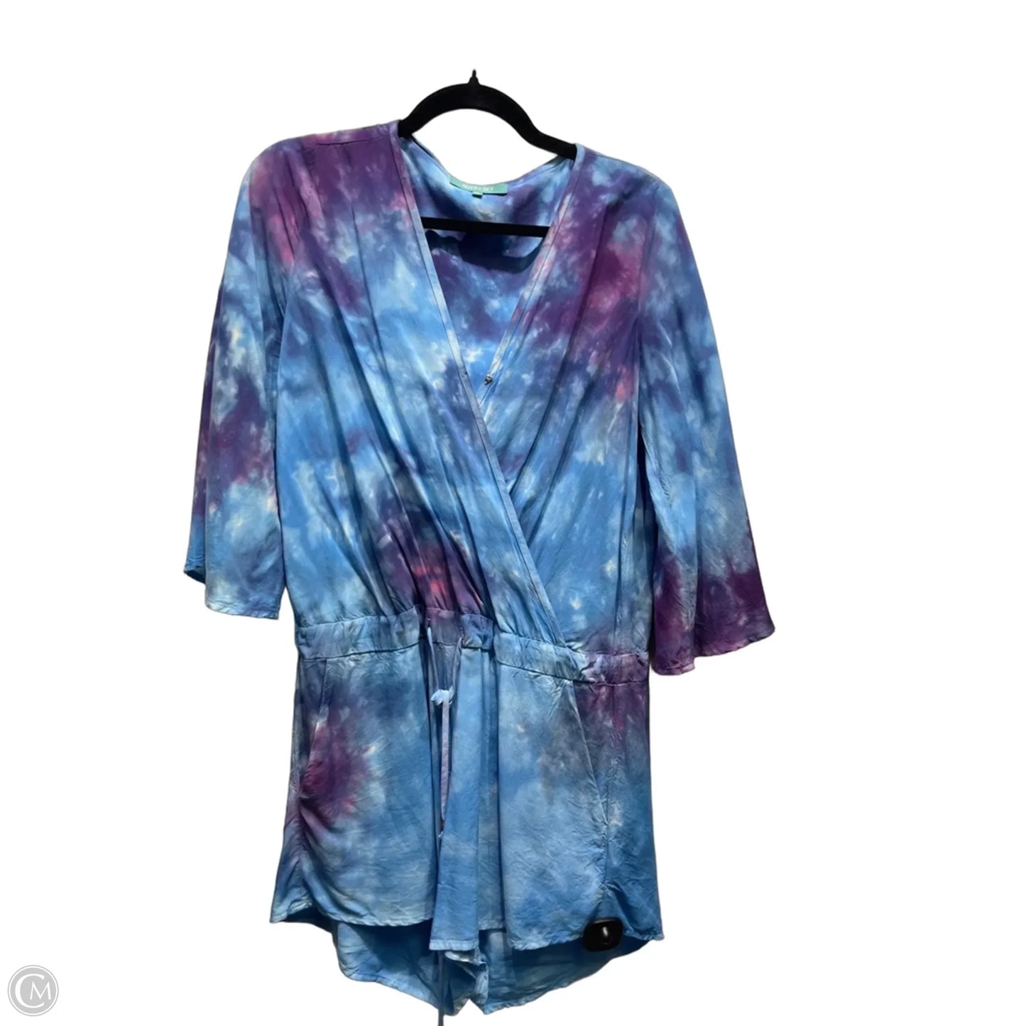 Romper By river + sky In Blue & Purple, Size: Xs