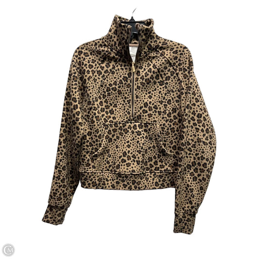 Sweatshirt Collar By Jockey In Black & Brown, Size: Xs