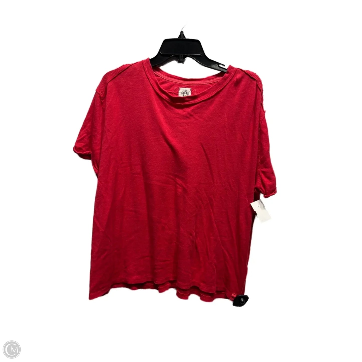 Top Short Sleeve By Free People In Red, Size: Xs
