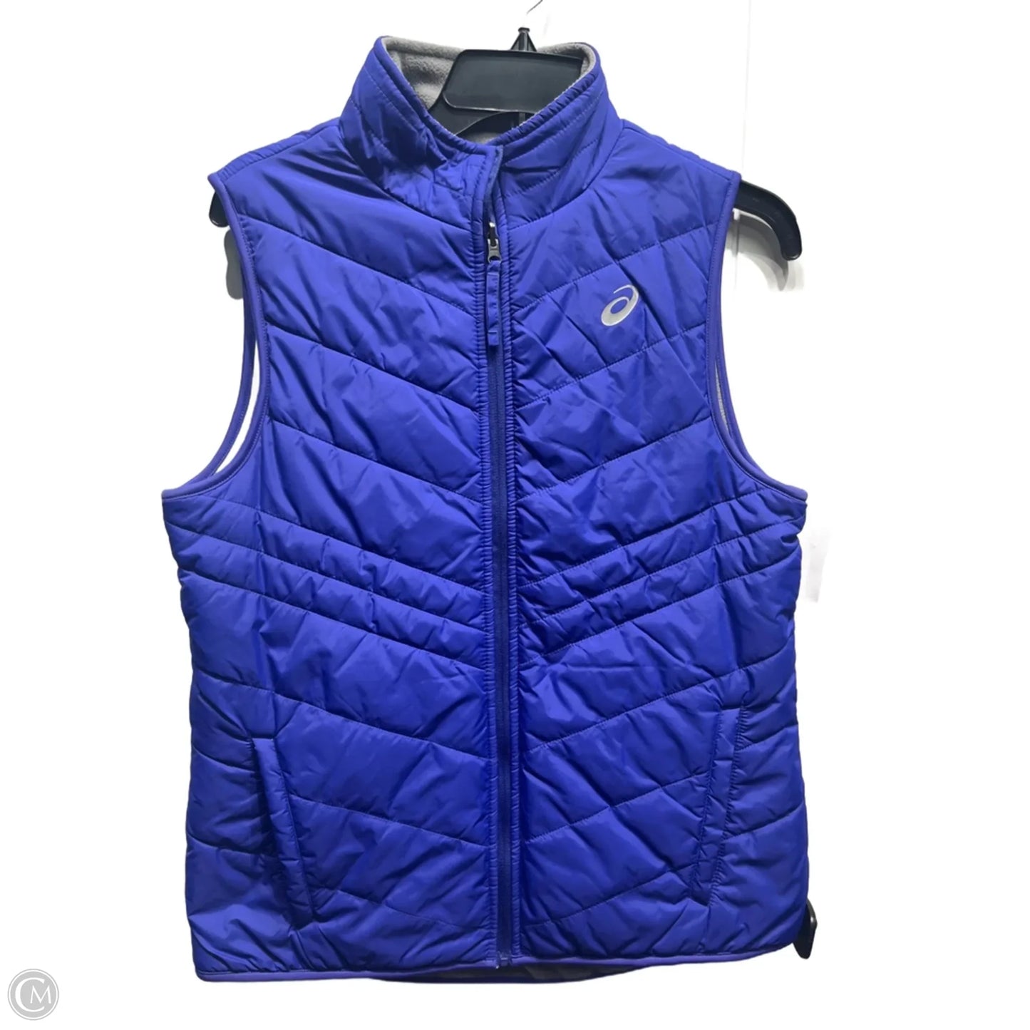 Vest Puffer & Quilted By Asics In Purple, Size: M