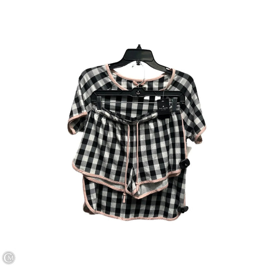 Pajamas Designer By Kate Spade In Black & Pink, Size: Xs