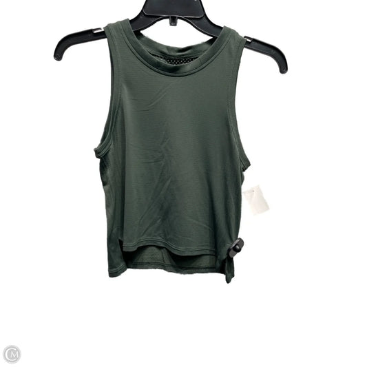 Athletic Tank Top By Lululemon In Green, Size: Xs