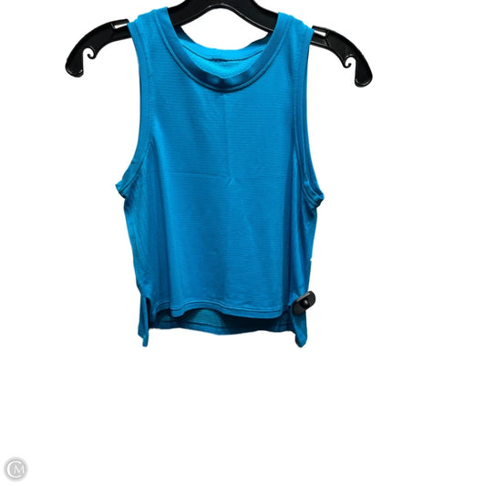 Athletic Tank Top By Lululemon In Blue, Size: Xs