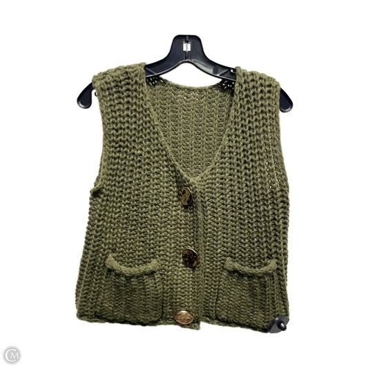 Top Sleeveless By Clothes Mentor In Green, Size: S