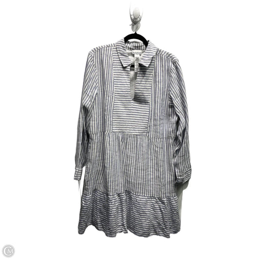 Dress Casual Midi By Tommy Bahama In Blue & White, Size: Xl