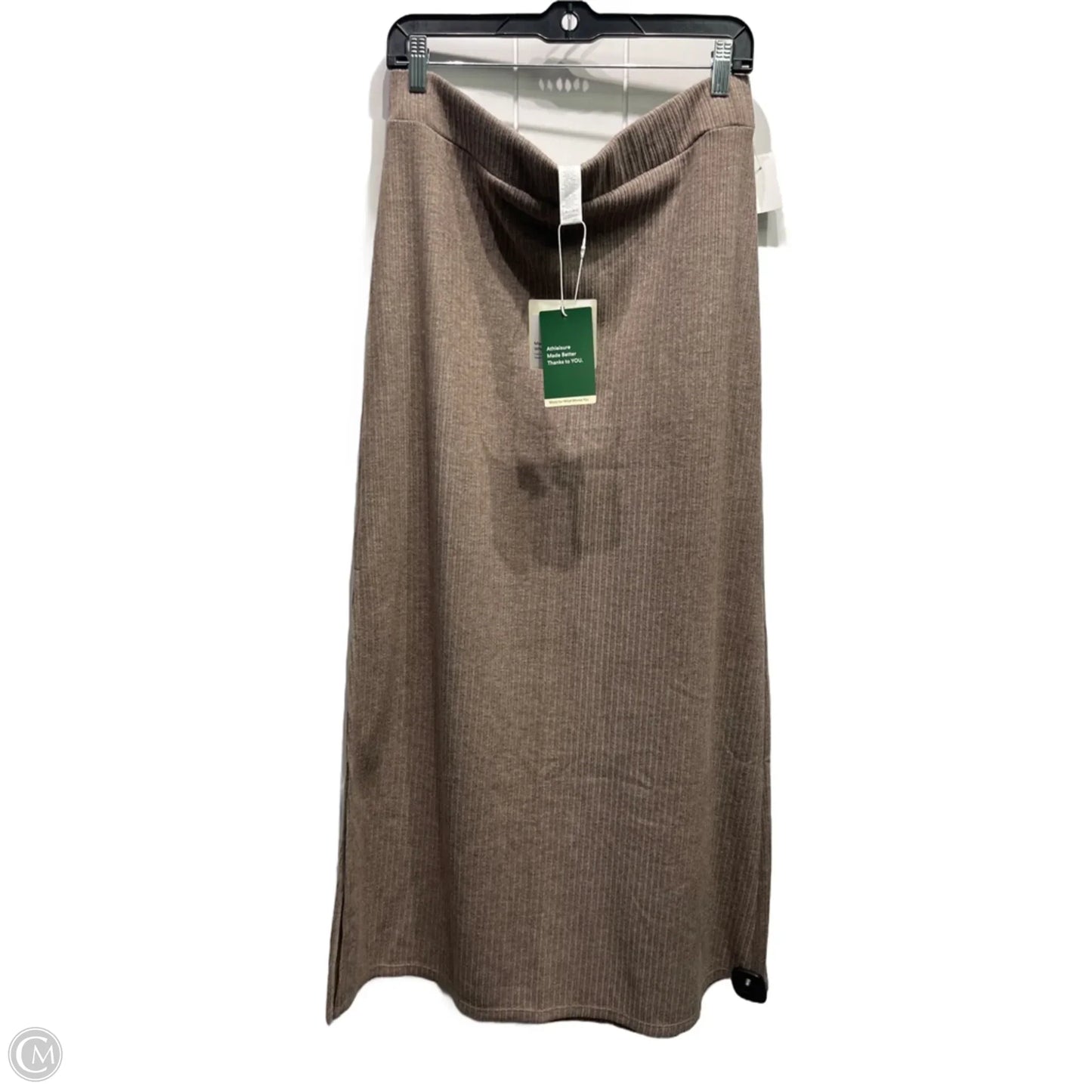 Skirt Maxi By Halara In Tan, Size: Xl