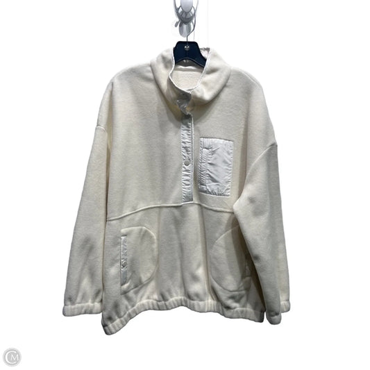 Sweater By Clothes Mentor In Cream, Size: 1x