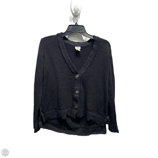 Sweater Cardigan By Chicos In Black, Size: M