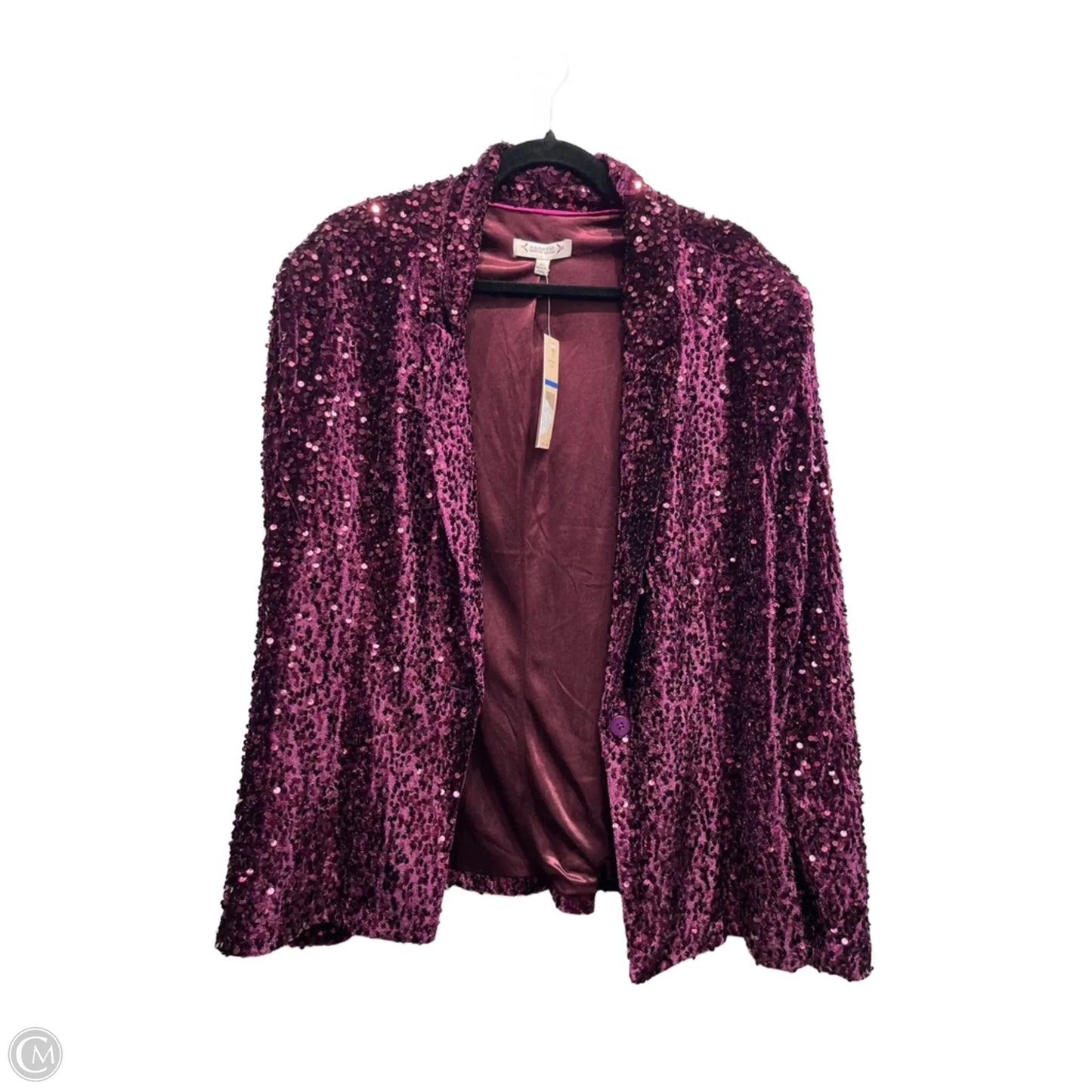 Blazer By Nanette By Nanette Lepore In Purple, Size: Xl