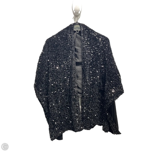 Shawl By TOP IT OFF In Black, Size: Osfm