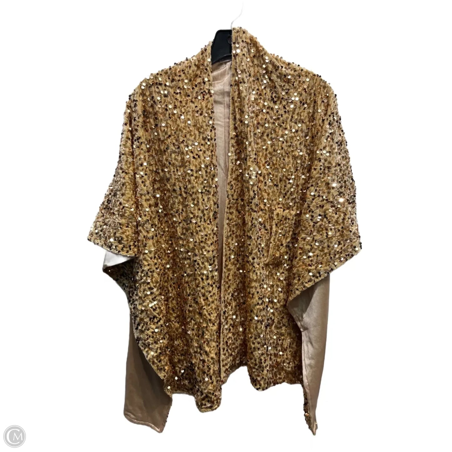 Shawl By TOP IT OFF In Green, Size: Osfm