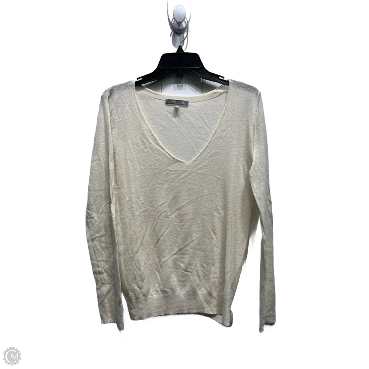 Sweater Designer By Neiman Marcus In Cream, Size: M