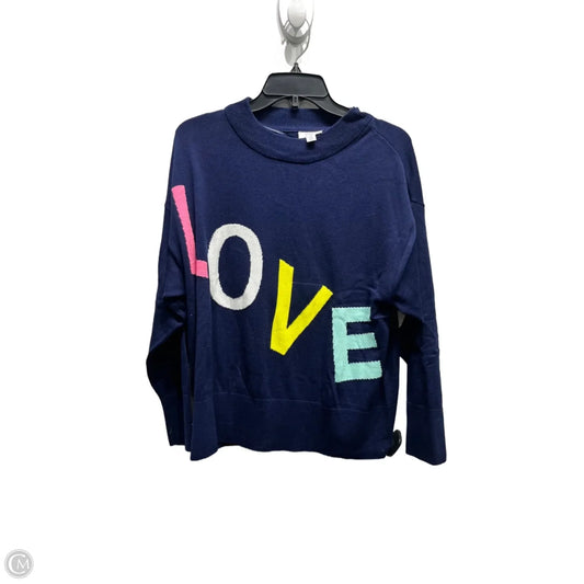 Sweater By Crown And Ivy In Navy, Size: Sp