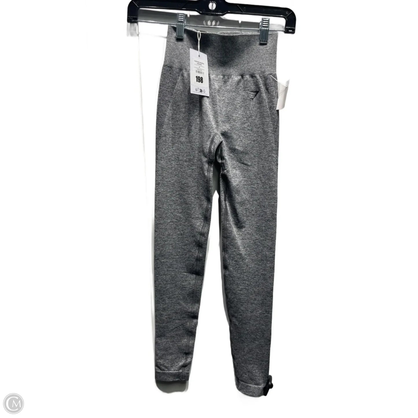 Athletic Leggings By Gym Shark In Grey, Size: Xs