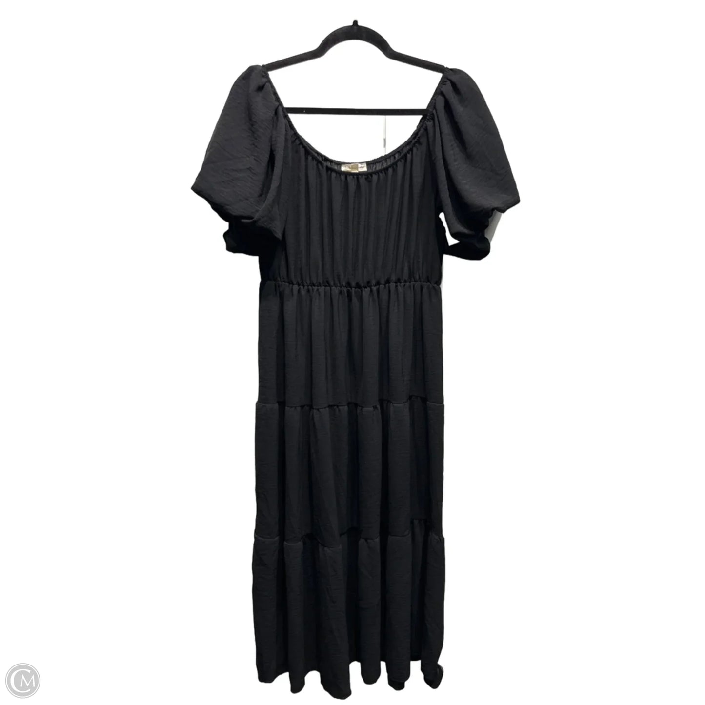 Dress Casual Midi By See You Monday In Black, Size: Xl