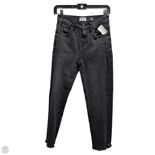 Jeans Straight By Kensie In Black Denim, Size: 2