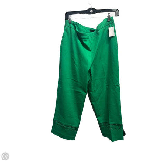 Capris By Zac And Rachel In Green, Size: 14