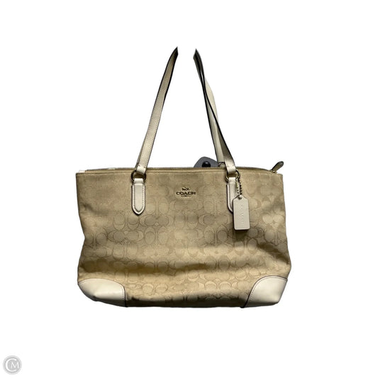 Handbag Designer By Coach, Size: Medium