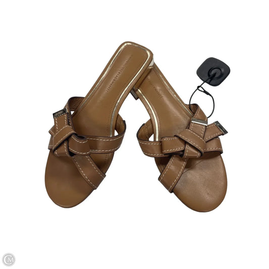 Sandals Flats By White House Black Market In Tan, Size: 8.5