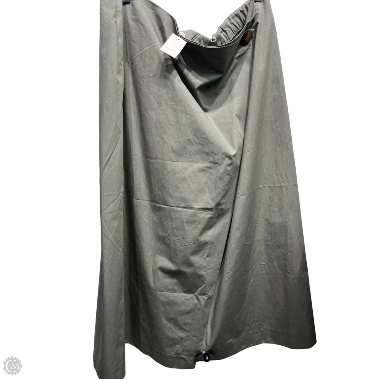 Skirt Maxi By Abercrombie And Fitch In Green, Size: Xl