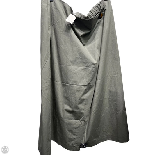 Skirt Maxi By Abercrombie And Fitch In Green, Size: Xl