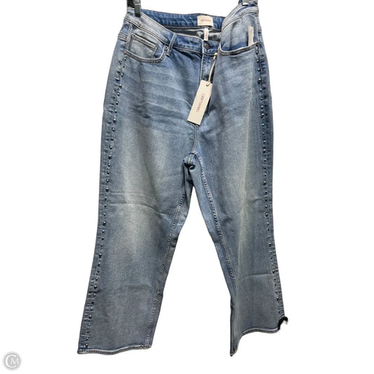 Jeans Wide Leg By Driftwood In Blue Denim, Size: 18
