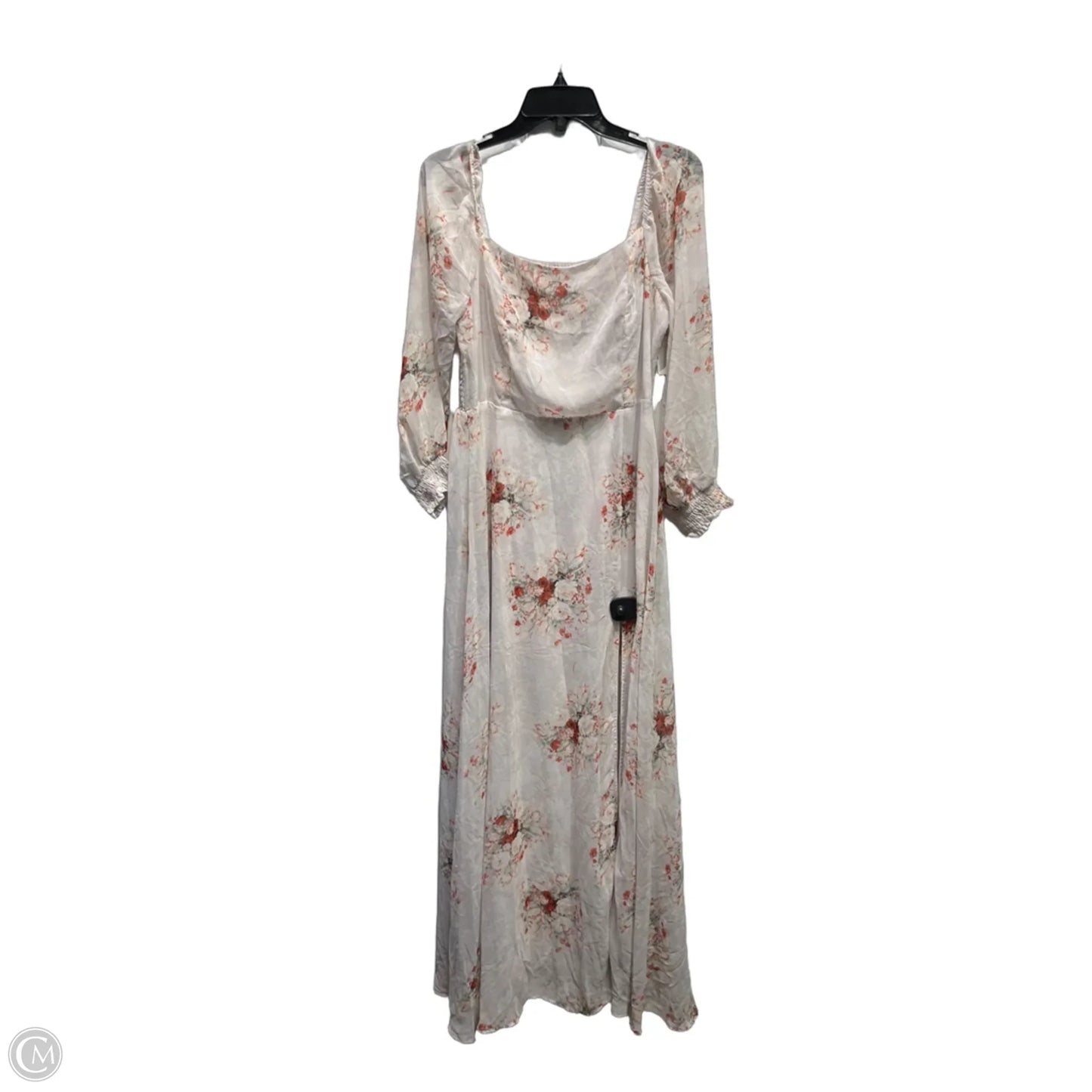 Dress Casual Maxi By Baltic Born In Cream & Red, Size: Xl