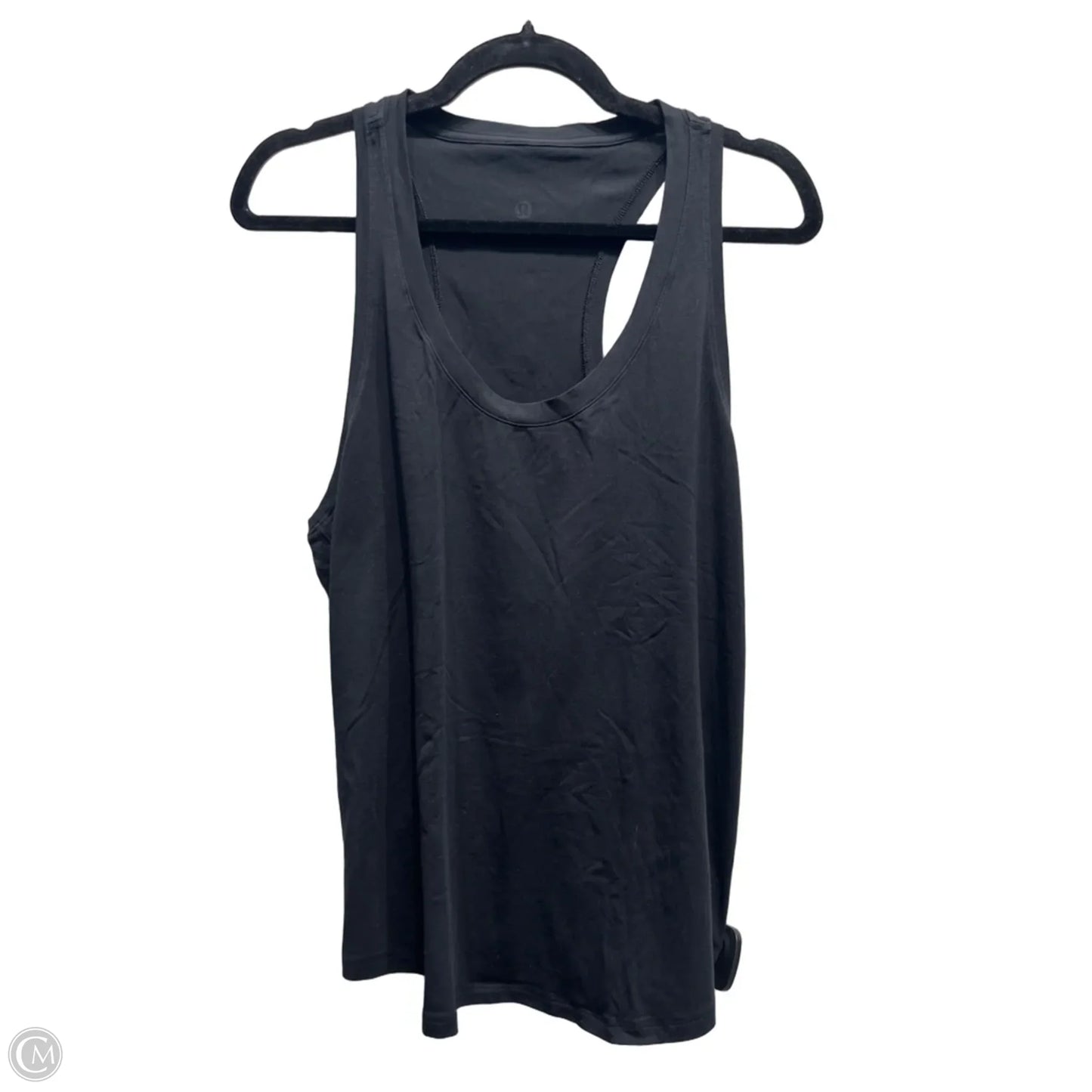 Athletic Tank Top By Lululemon In Black, Size: L