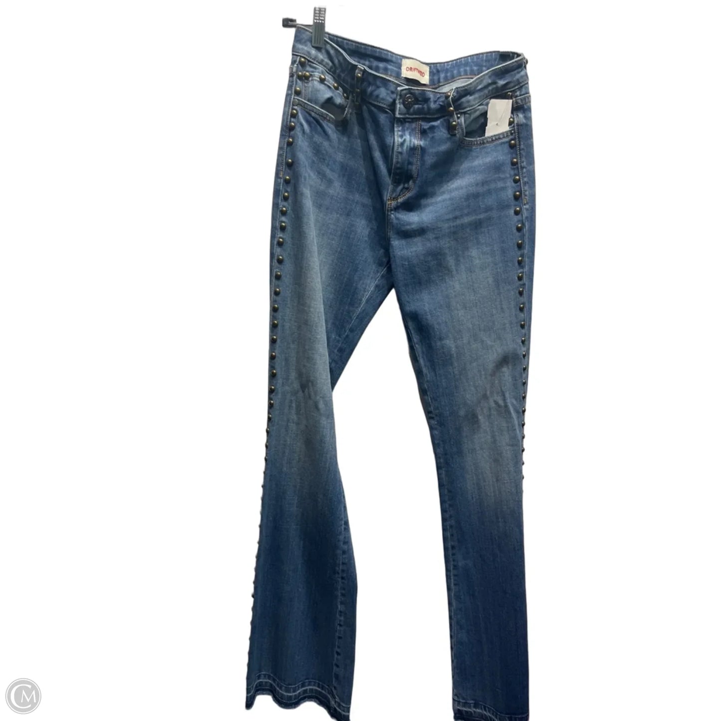 Jeans Flared By Driftwood In Blue Denim, Size: 4