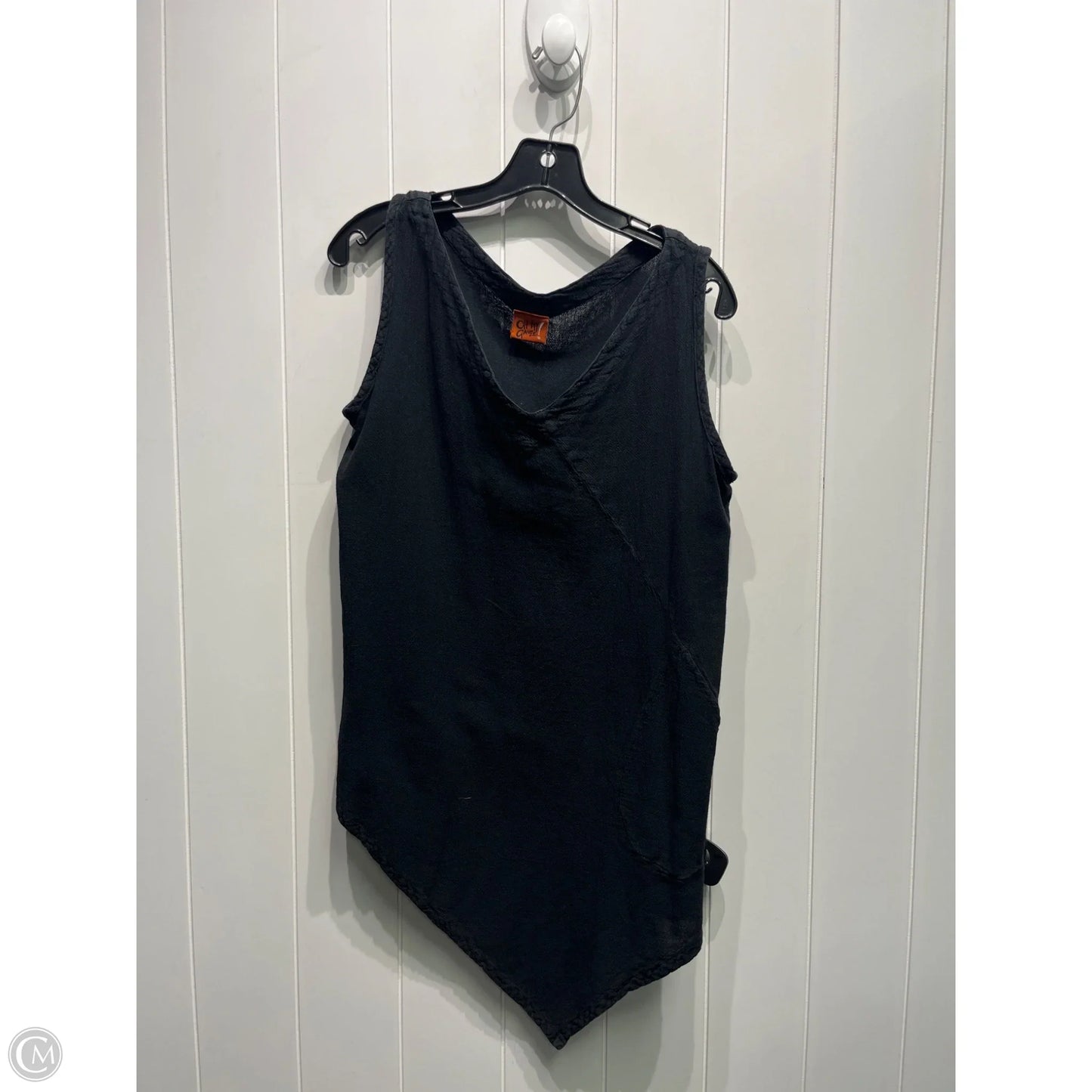 Top Sleeveless By Oh My Gauze In Black, Size: S