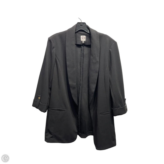 Blazer By Anne Klein In Black, Size: L
