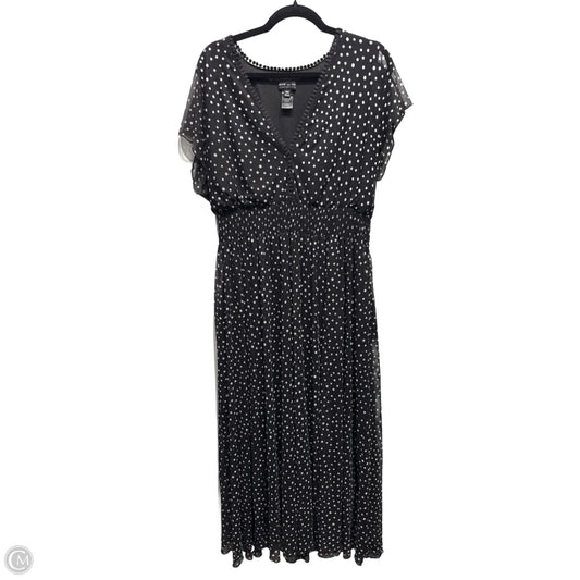 Dress Casual Midi By Kate And Lily In Black & White, Size: 16