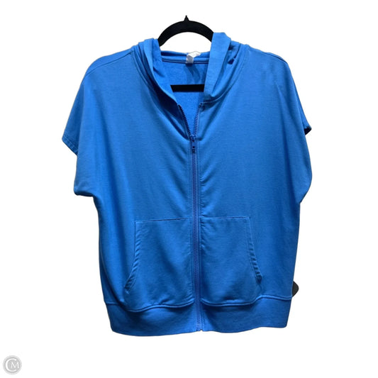 Top Short Sleeve By Threads 4 Thought In Blue, Size: L